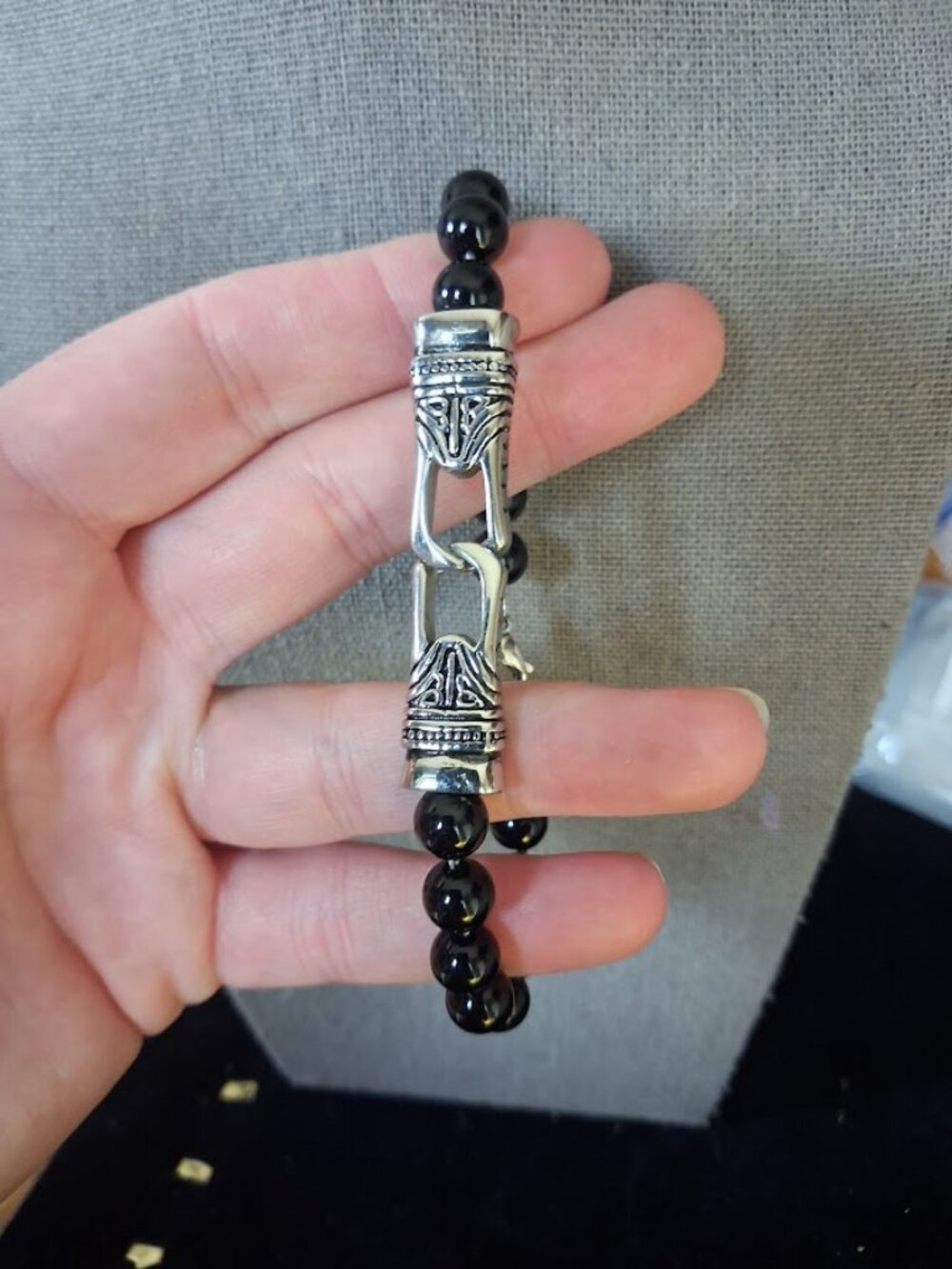 Unique 8 inch beaded bracelet